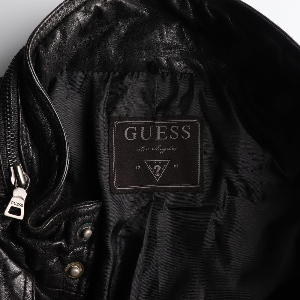 게스 유광 레더 가죽재킷 이미지 6