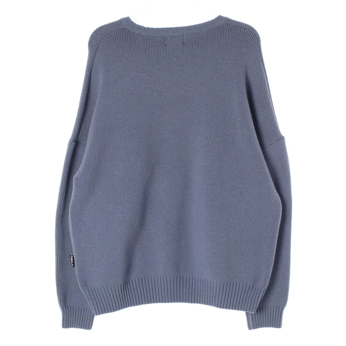 아조바이아조 슬로건 울니트 스웨터 이미지 4