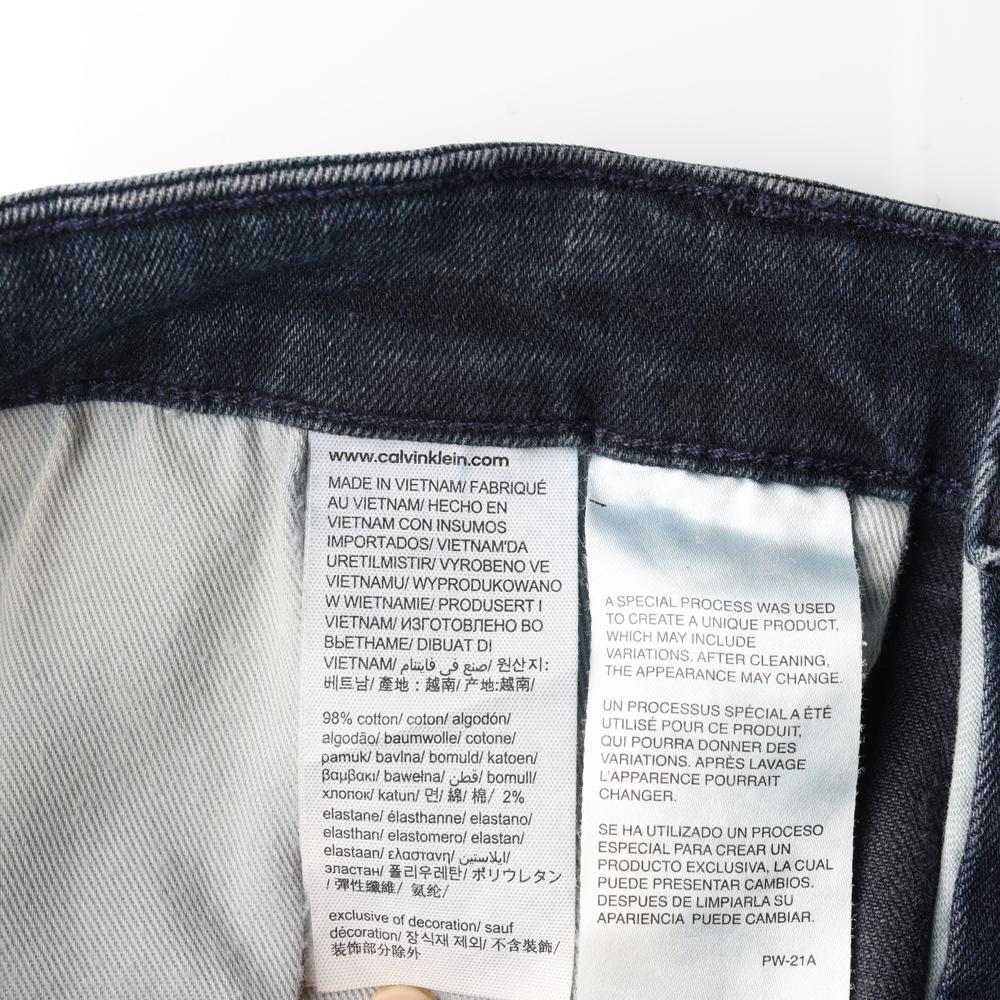 캘빈클라인 진 W32L34 다크 데님 청바지 이미지 6