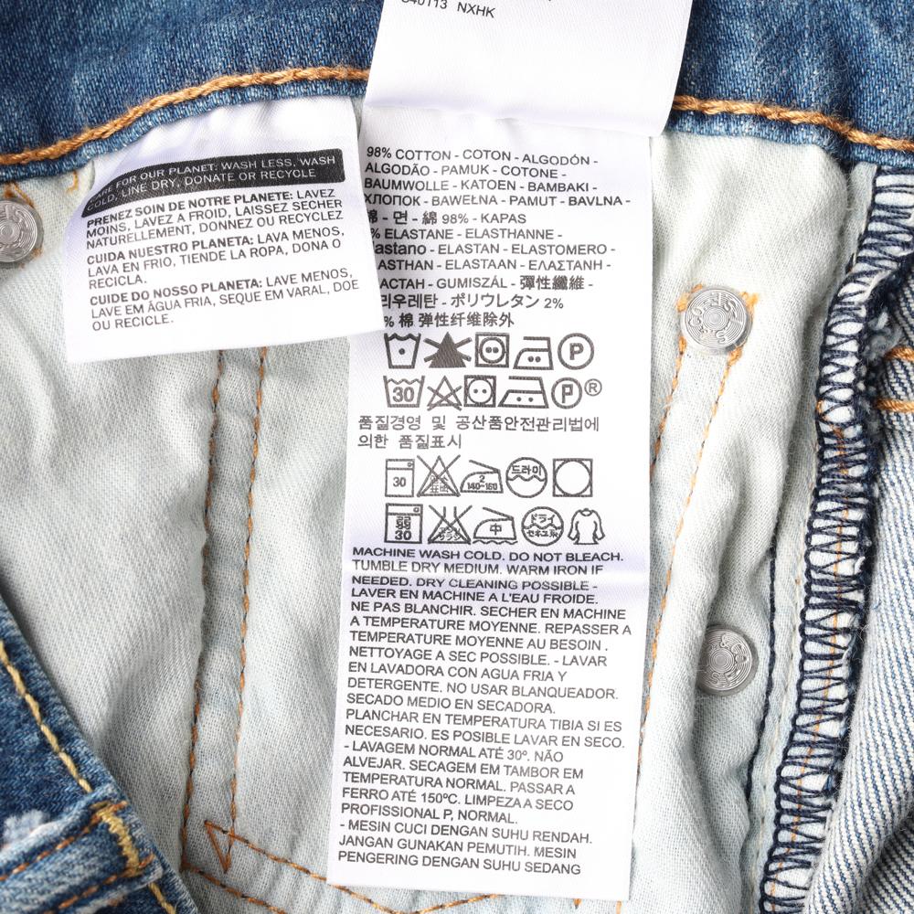 리바이스541 W30L32 연청 워싱 청바지 이미지 6