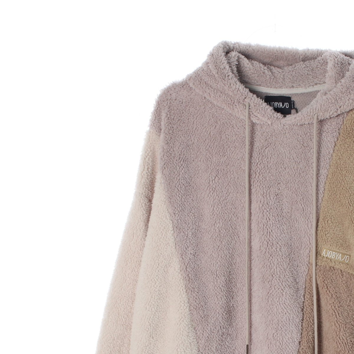 아조바이아조 믹스 플리스 오버사이즈 후드 이미지 2