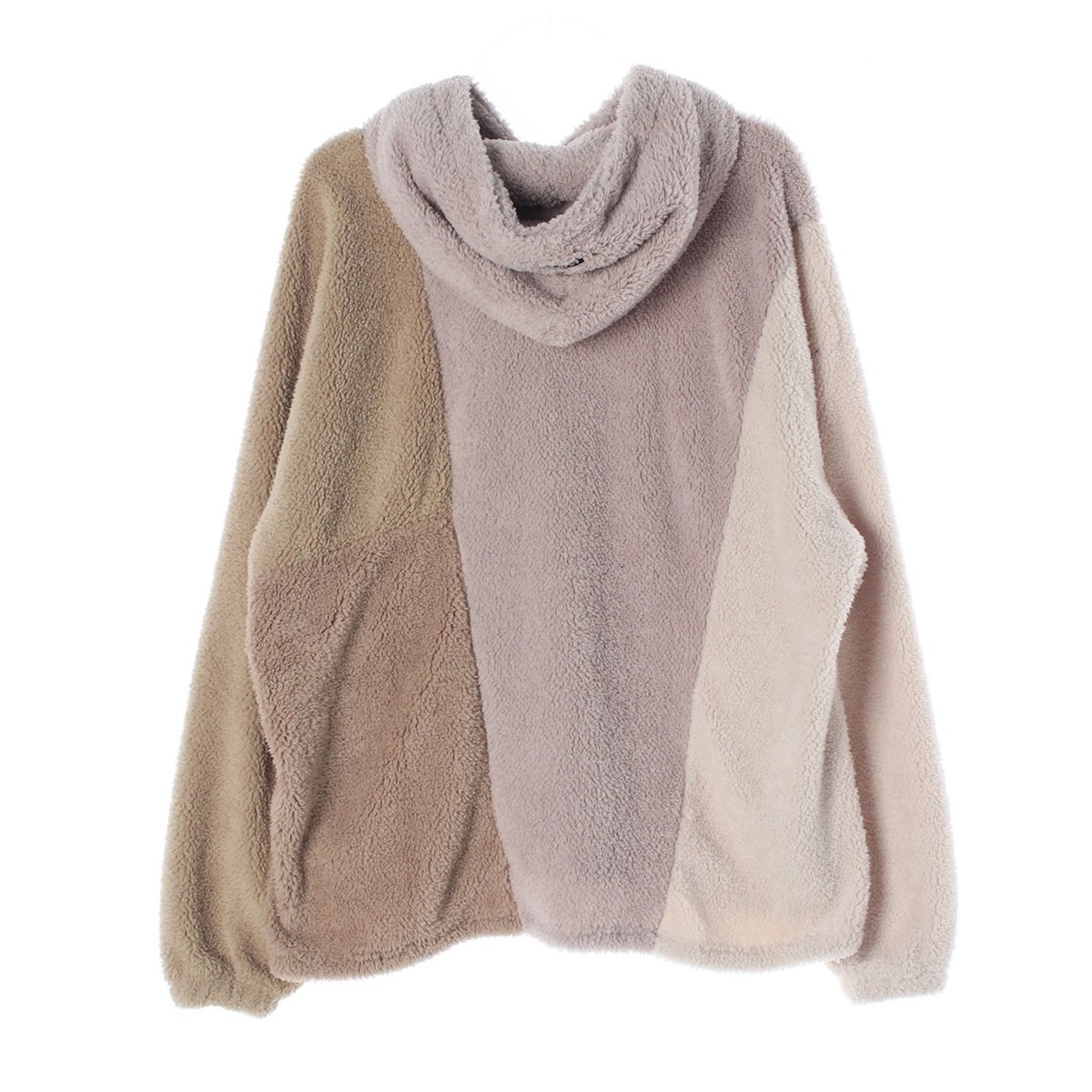 아조바이아조 믹스 플리스 오버사이즈 후드 이미지 4