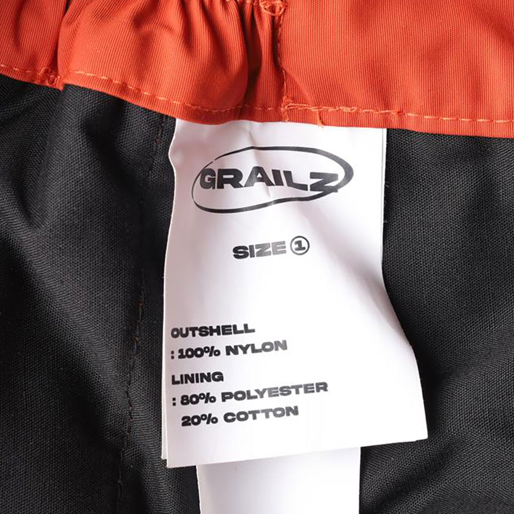 (새상품) 그레일즈 레드 밴딩 포켓 핀턱 나일론 팬츠 이미지 6