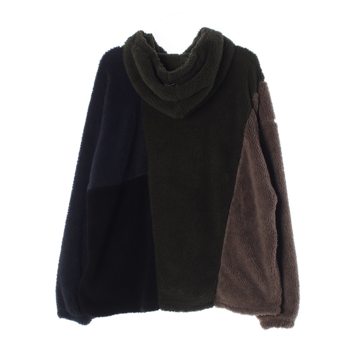 아조바이아조 믹스 플리스 오버 다크 후드 이미지 4