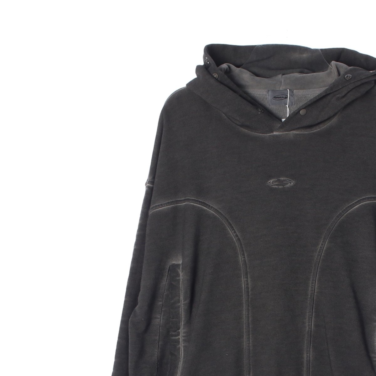 그레일즈 차콜 LUNAR GEOMETRY 후드 티셔츠 이미지 2