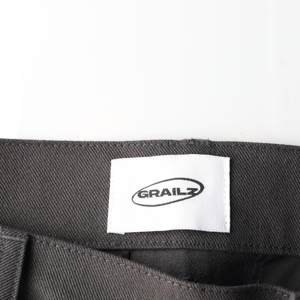 (새상품) 그레일즈 차콜 블랙 하이브리드 와이드팬츠 이미지 5