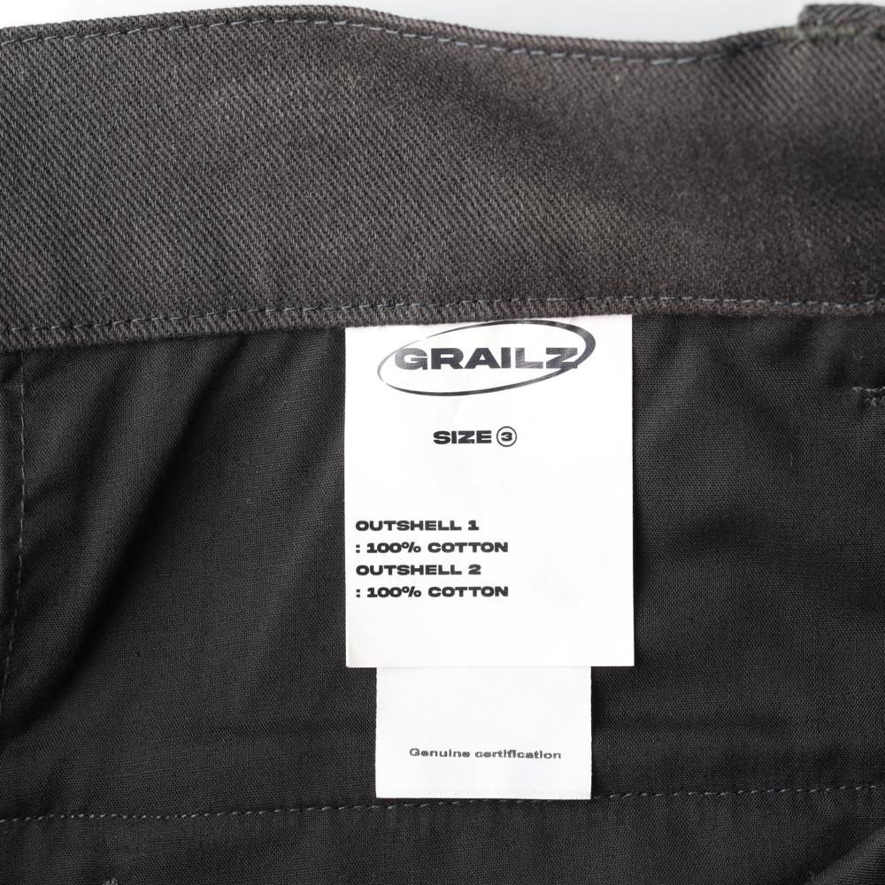 (새상품) 그레일즈 차콜 블랙 하이브리드 와이드팬츠 이미지 6