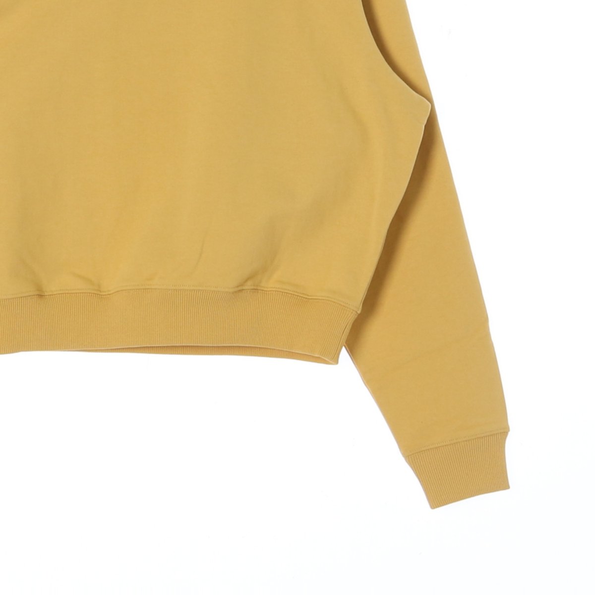 코스 남녀공용 머스타드 크롭 맨투맨 스웨트셔츠 이미지 3