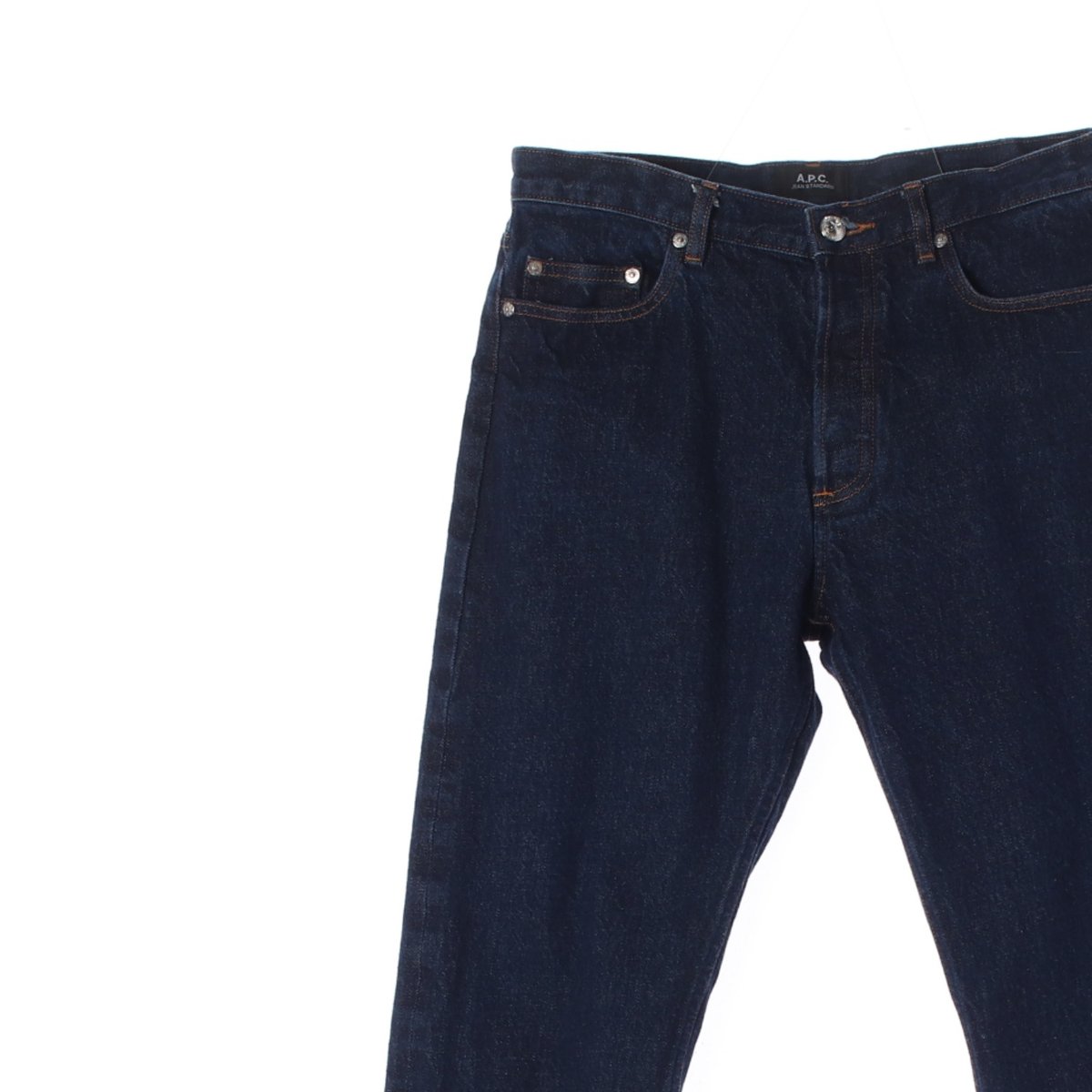 A.P.C아페쎄 진청 와이드 데님 청바지 이미지 2
