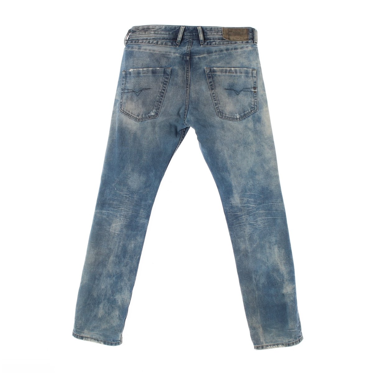 디젤 연청 워싱 데님 진 청바지 이미지 4