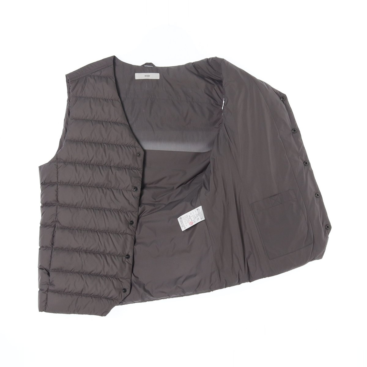 비이커 구스다운 패딩조끼 다운베스트 이미지 4