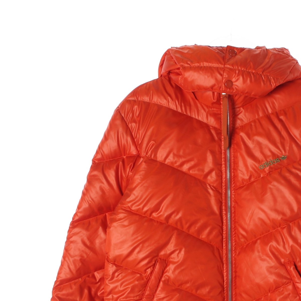 아디다스 오렌지 덕다운 패딩 파카 다운 재킷 이미지 2
