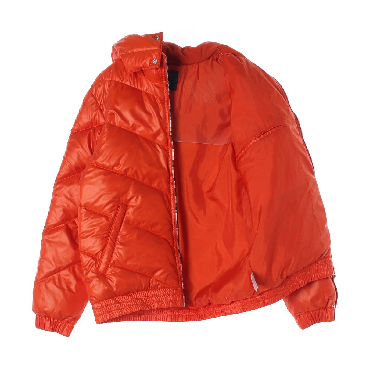 아디다스 오렌지 덕다운 패딩 파카 다운 재킷 이미지 4