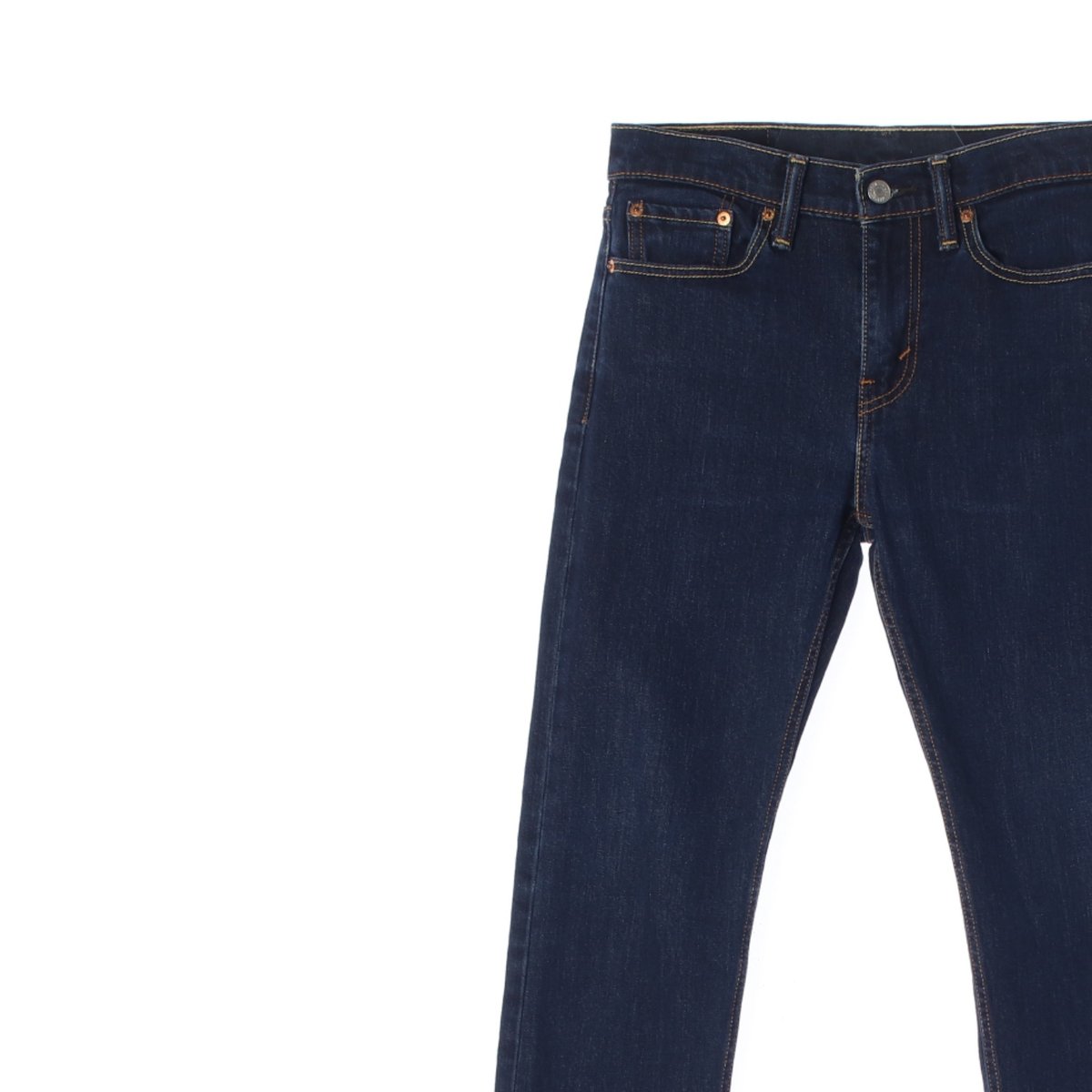 리바이스510 W28L32 중청 스키니핏 데님 청바지 이미지 2