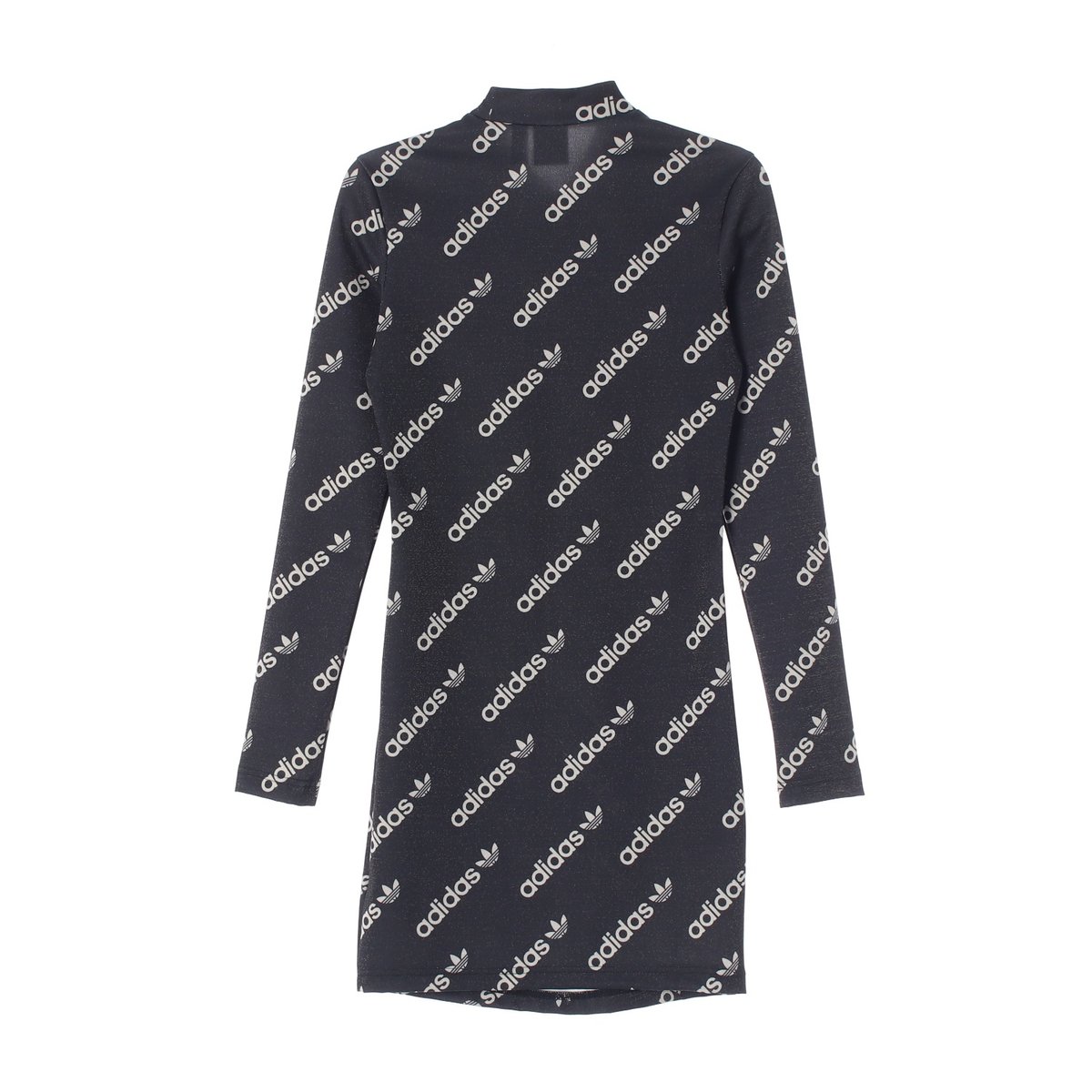 아디다스 슈퍼스타 패턴 모크넥 긴팔 미니 원피스 이미지 4