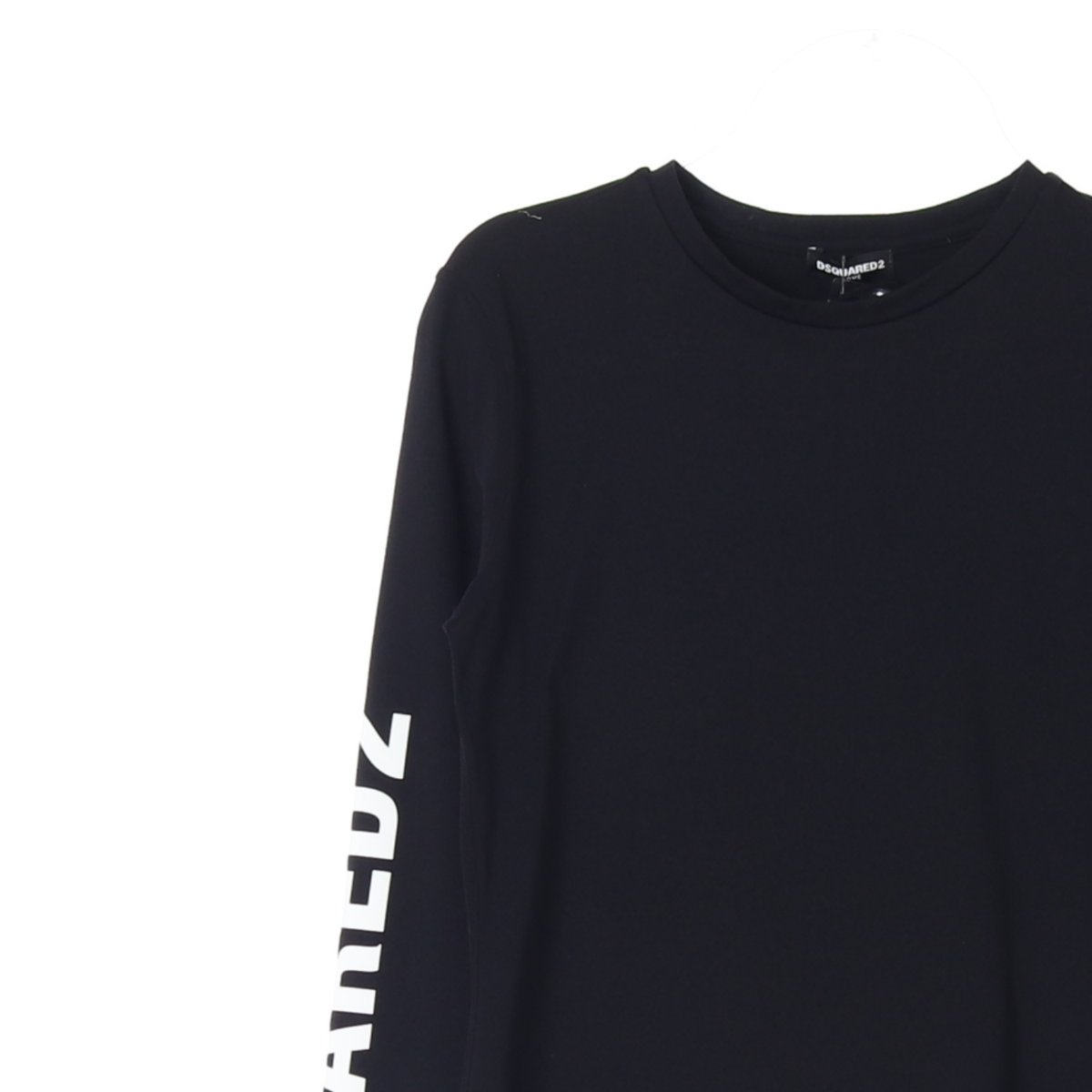 디스퀘어드2 블랙 로고 긴팔 티셔츠 이미지 2
