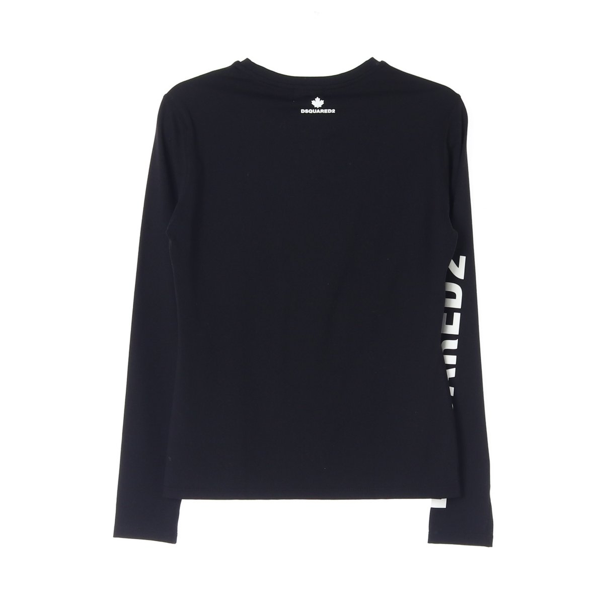 디스퀘어드2 블랙 로고 긴팔 티셔츠 이미지 4