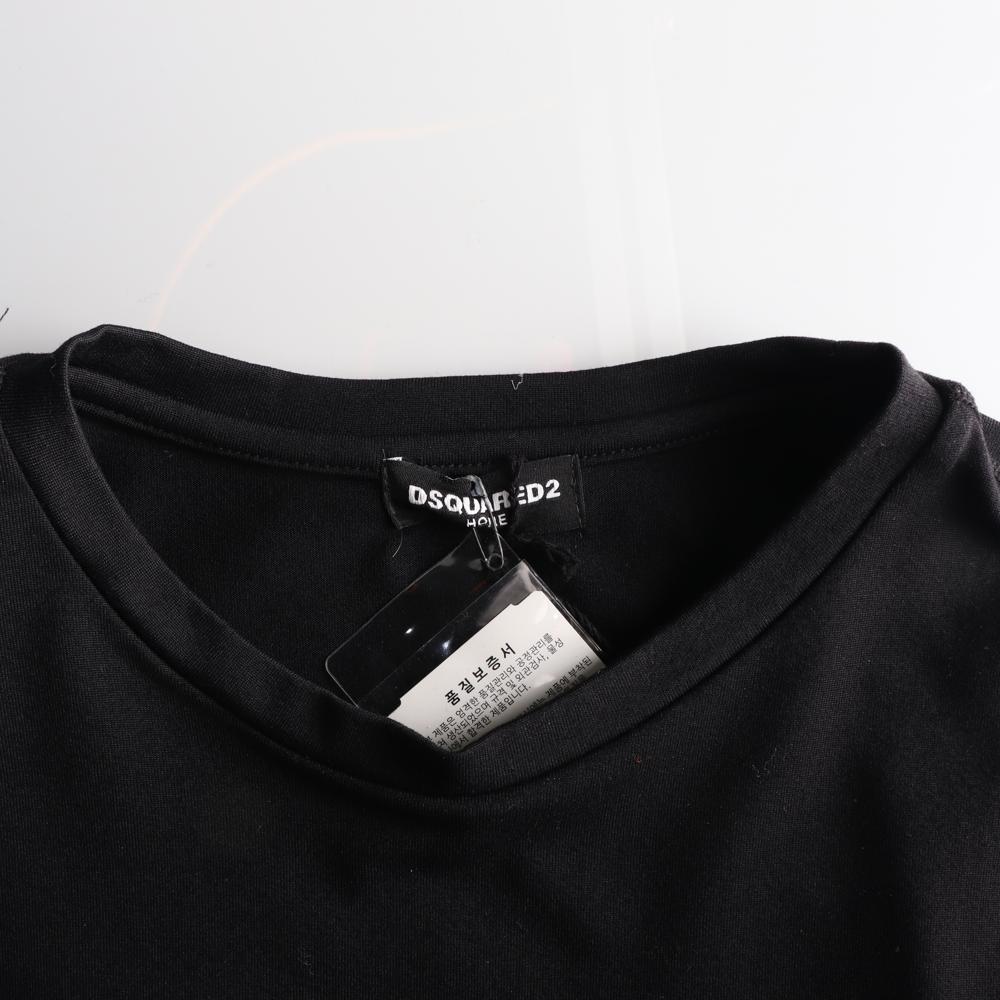 디스퀘어드2 블랙 로고 긴팔 티셔츠 이미지 5