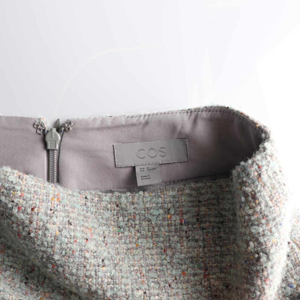 코스 울실크 민트 부클 포켓 미니 스커트 이미지 5