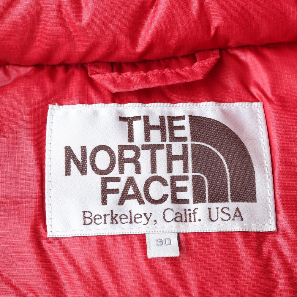 노스페이스 구스다운 필파워700 레드 베이지 패딩조끼 이미지 6