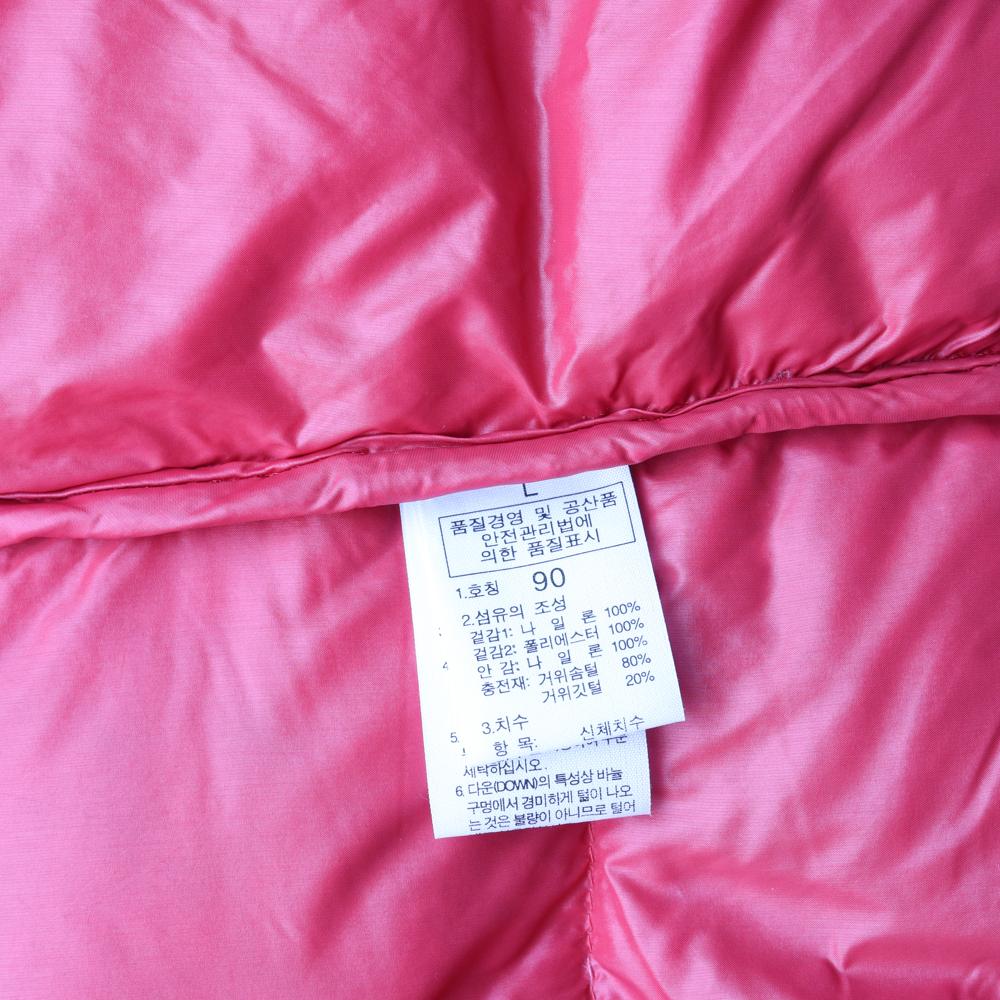 노스페이스 구스다운 필파워700 레드 베이지 패딩조끼 이미지 7