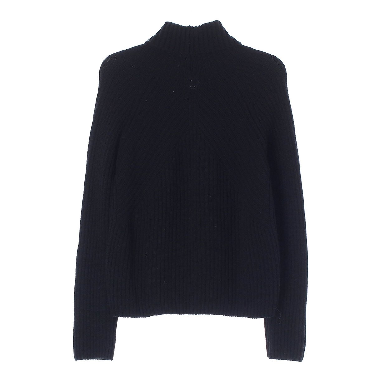 아르켓 울100% 블랙 터틀넥 니트 스웨터 이미지 4