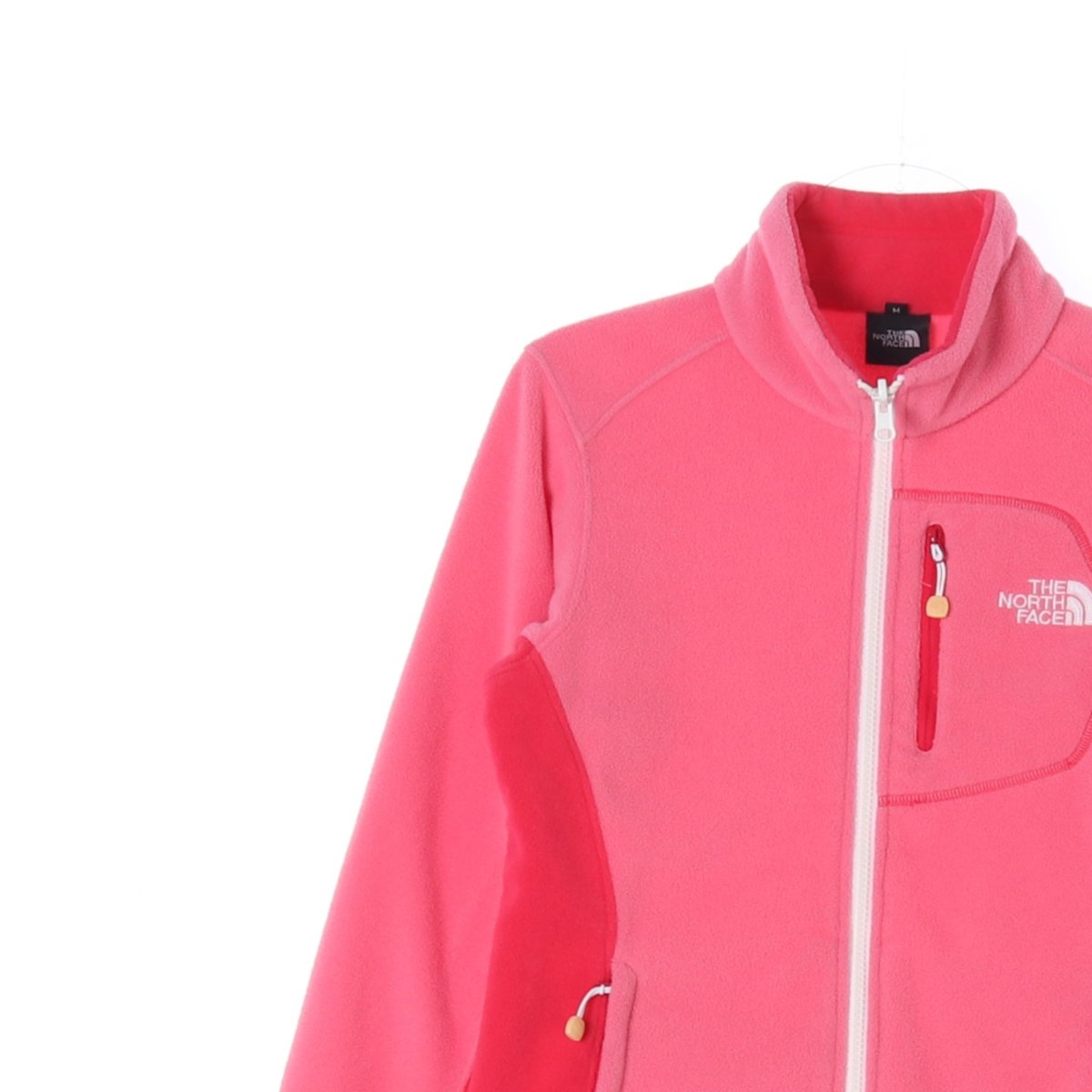 노스페이스 핑크 플리스 기모 집업재킷 이미지 2