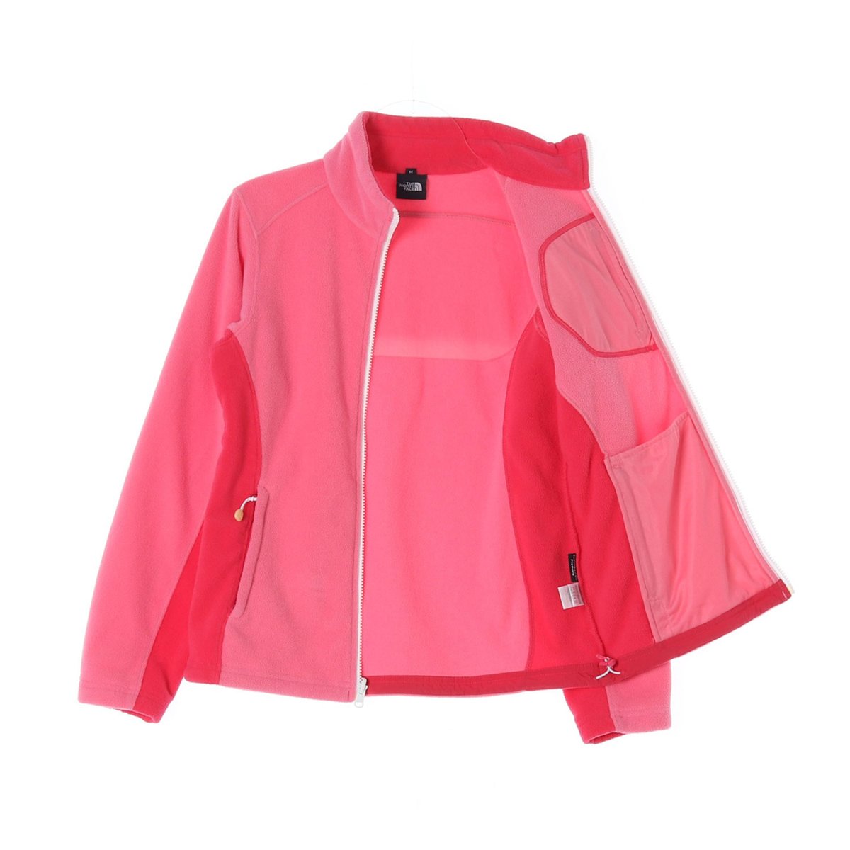 노스페이스 핑크 플리스 기모 집업재킷 이미지 4