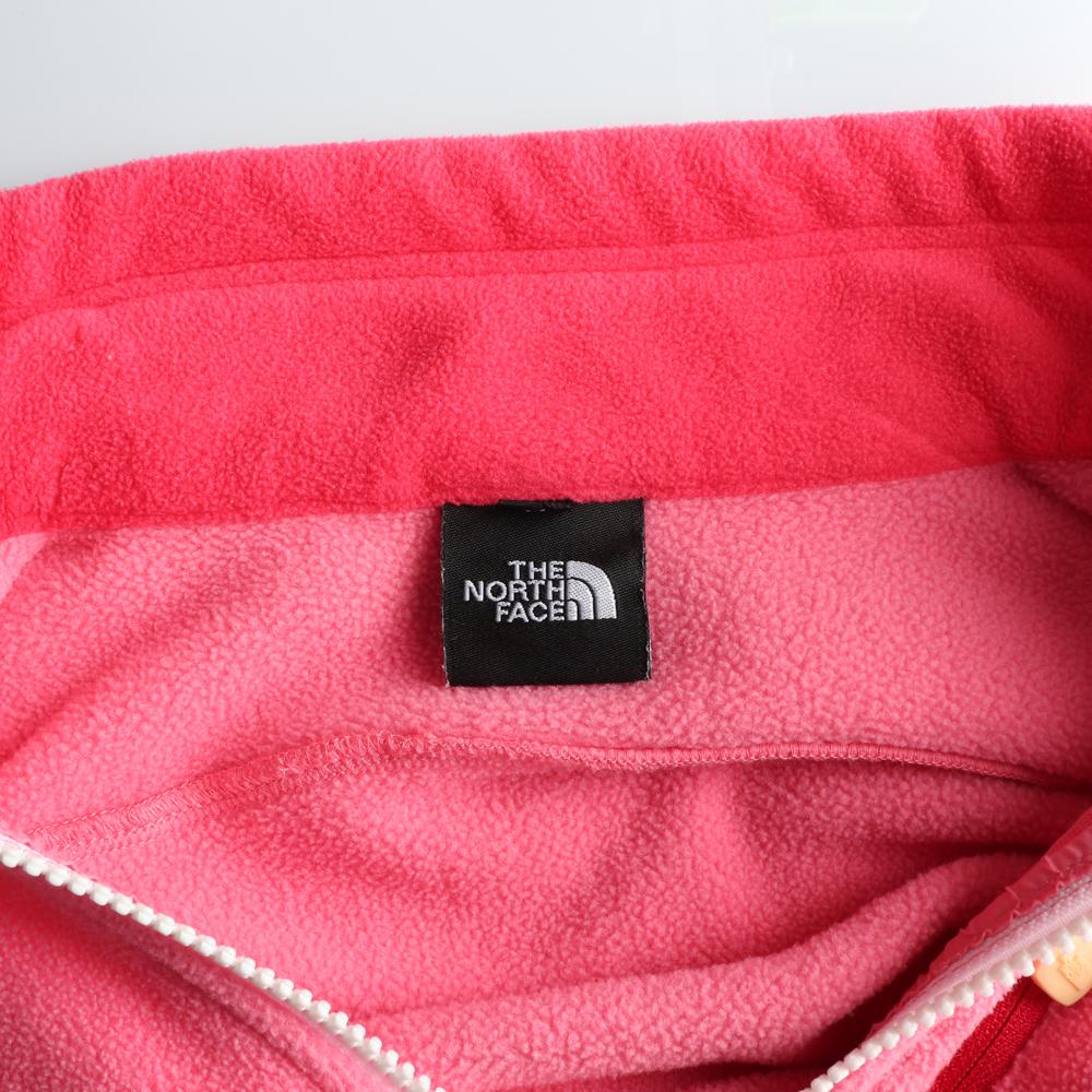노스페이스 핑크 플리스 기모 집업재킷 이미지 6
