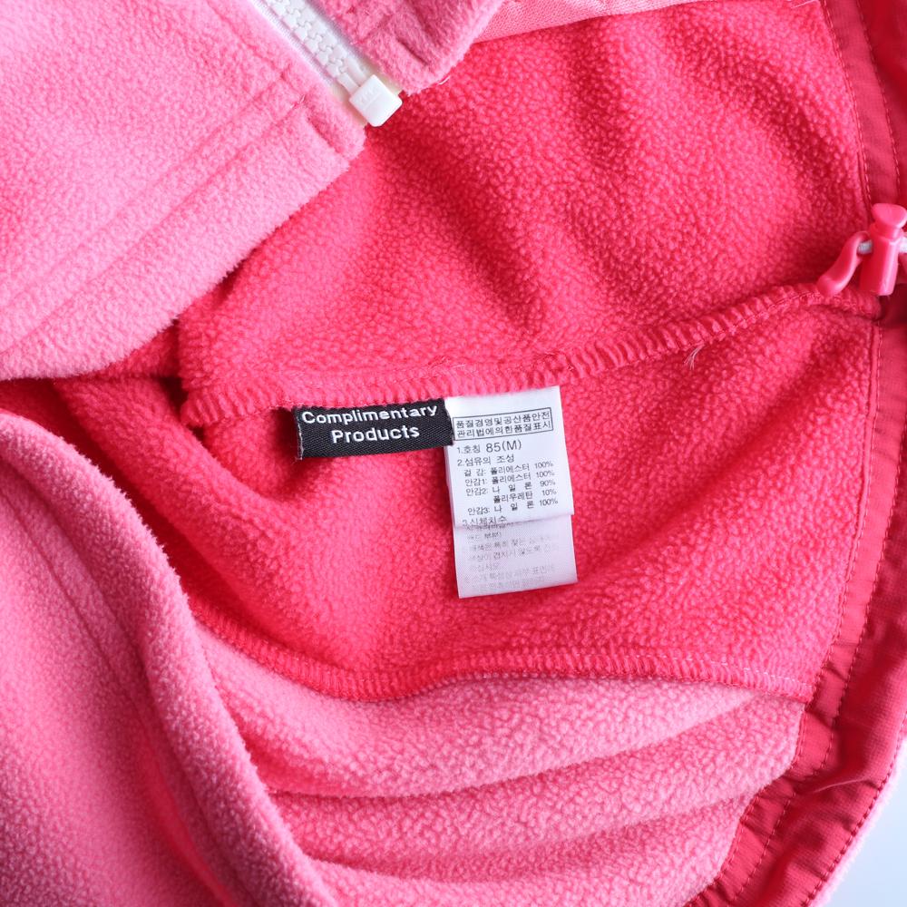 노스페이스 핑크 플리스 기모 집업재킷 이미지 7