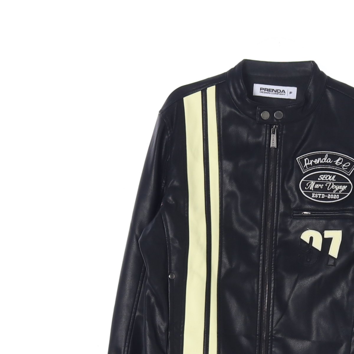 프렌다 에코레더 라이더 레더재킷 가죽재킷 이미지 2