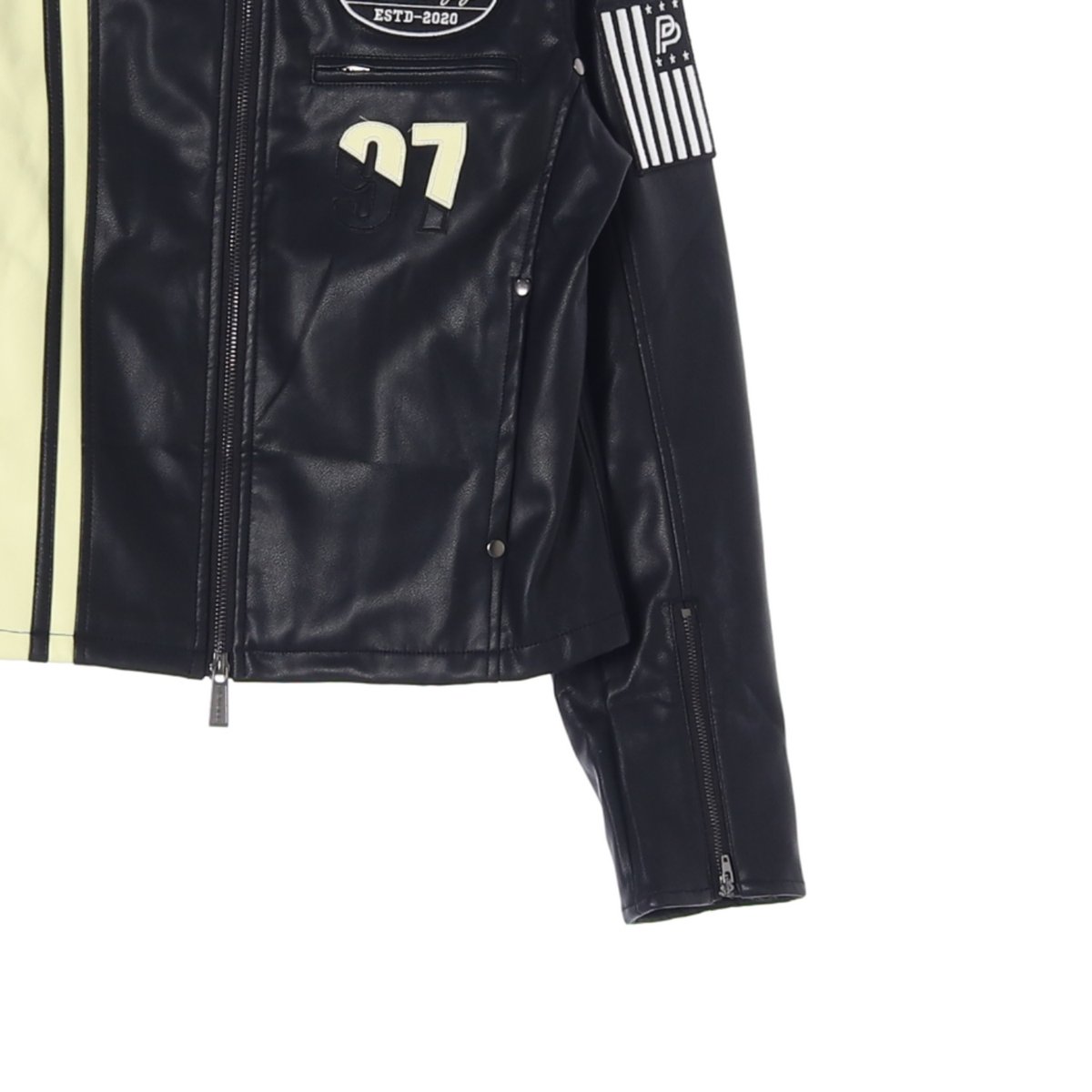 프렌다 에코레더 라이더 레더재킷 가죽재킷 이미지 3