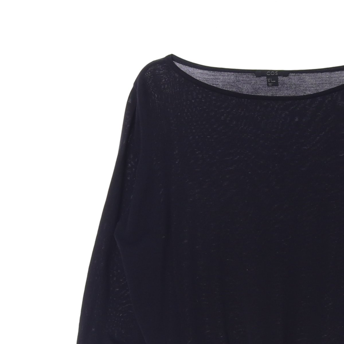 코스 보트넥 긴팔 니트 스웨터 이미지 2