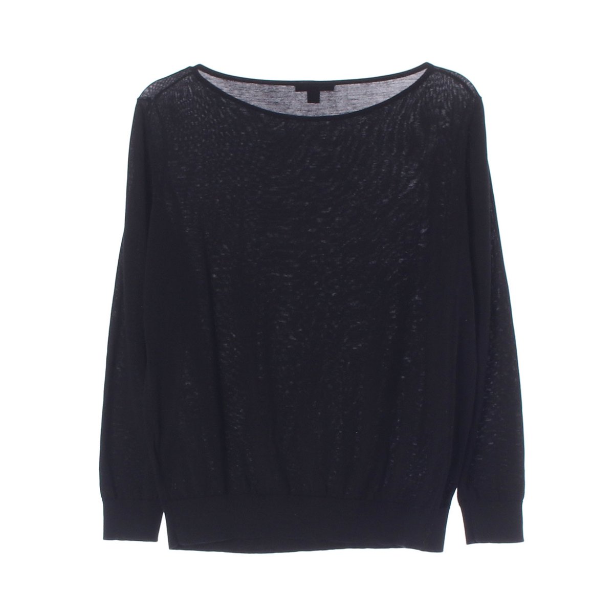 코스 블랙 보트넥 긴팔 니트 스웨터 이미지 4