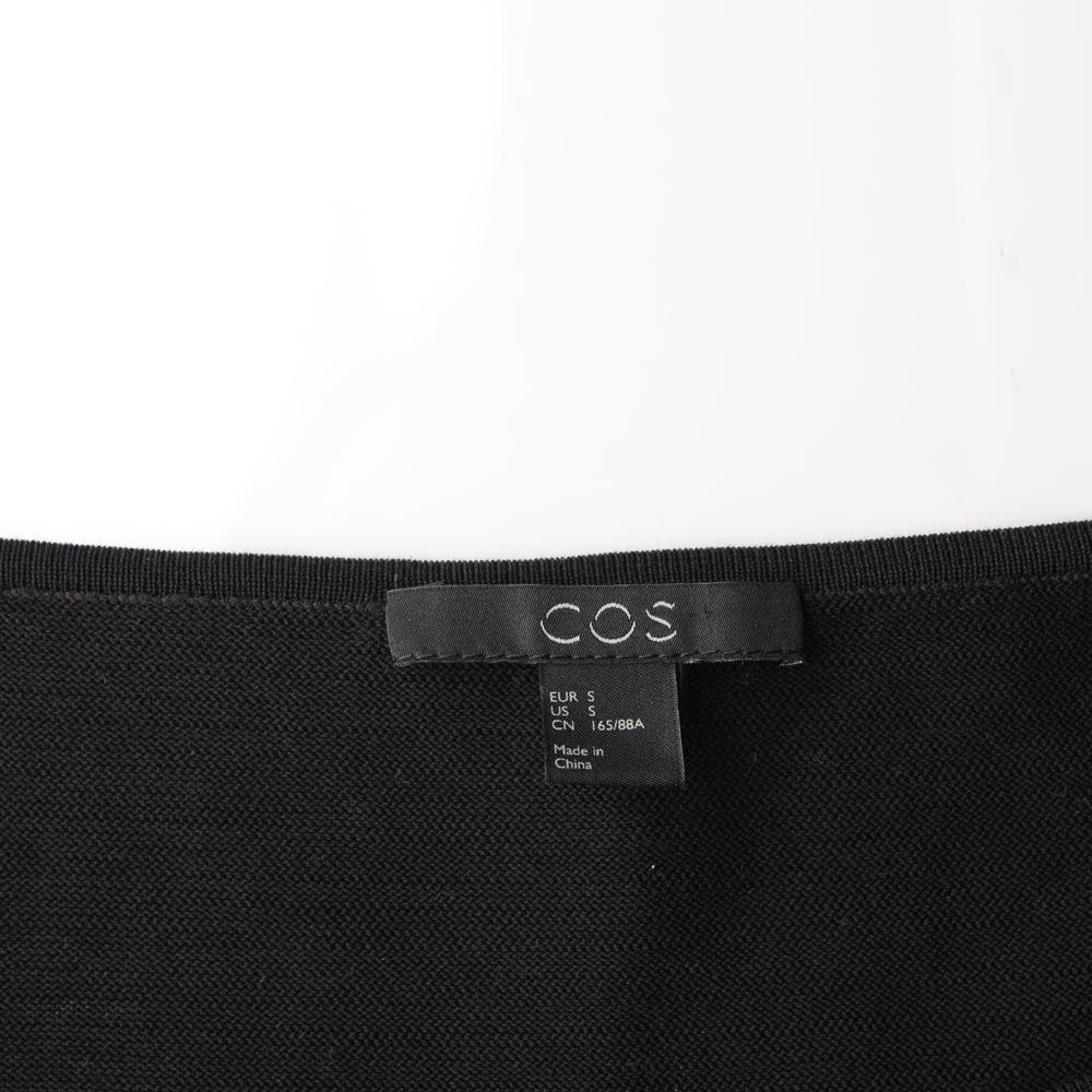 코스 블랙 보트넥 긴팔 니트 스웨터 이미지 5