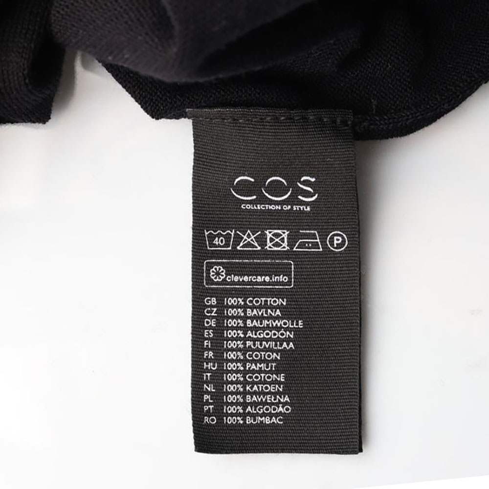 코스 블랙 보트넥 긴팔 니트 스웨터 이미지 6