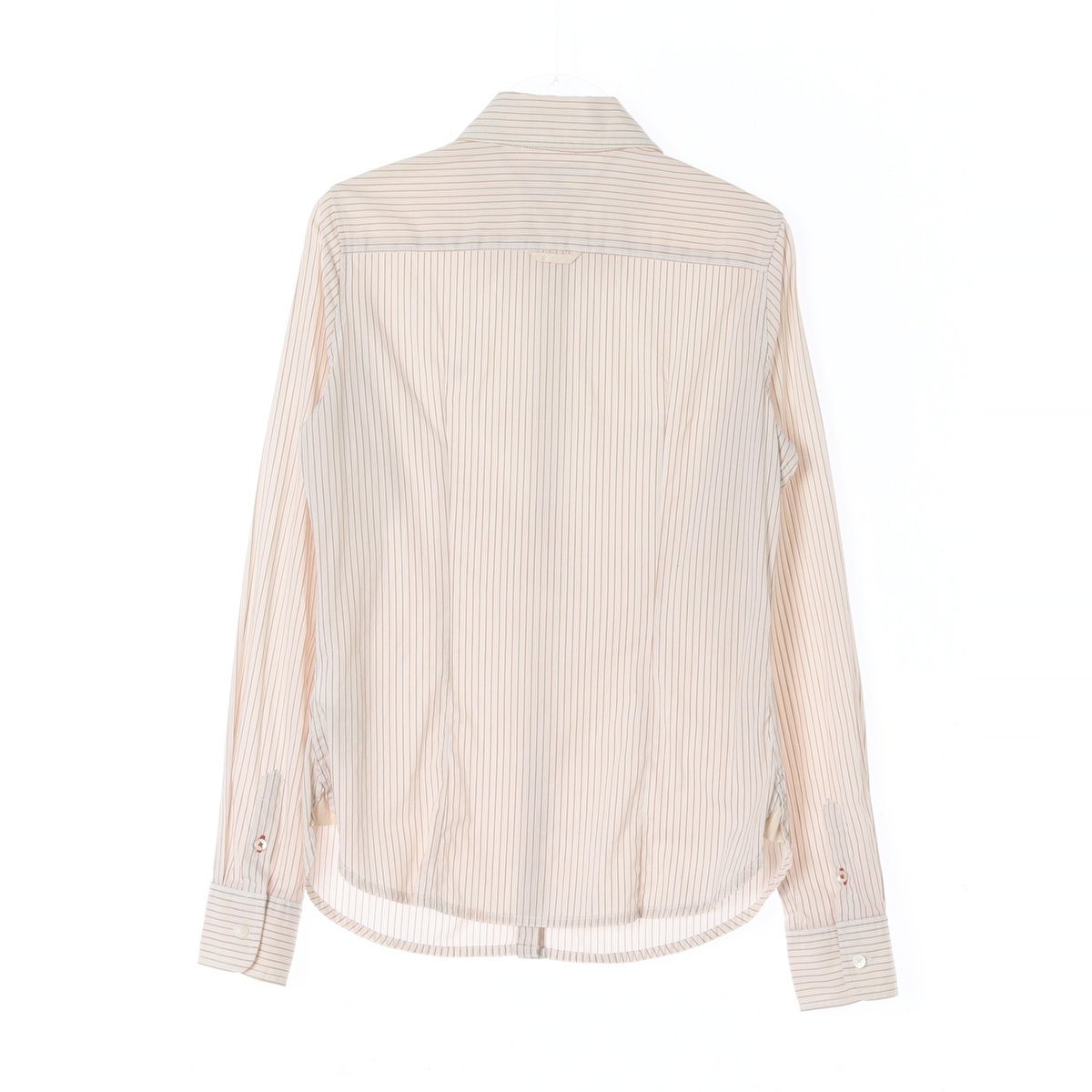 타미힐피거 베이지 스트라이프 슬림핏 셔츠 이미지 4