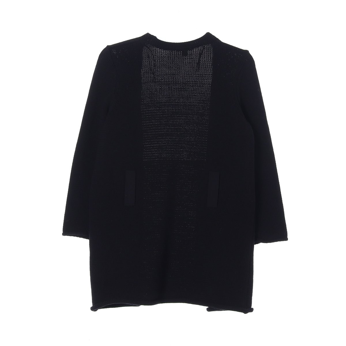 코스 블랙 오버핏 노버튼 가디건 이미지 4