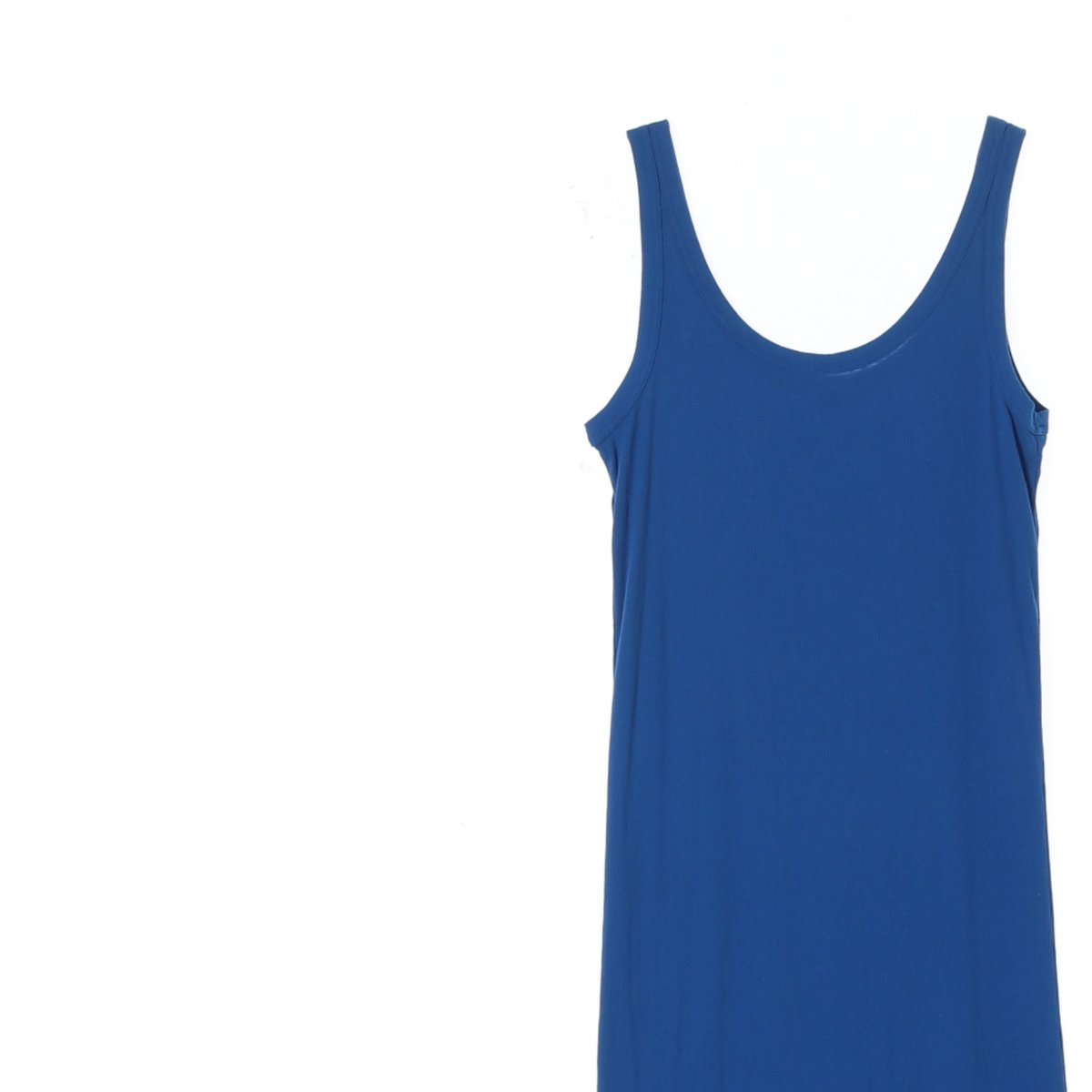 코스 블루 민소매 롱원피스 이미지 2