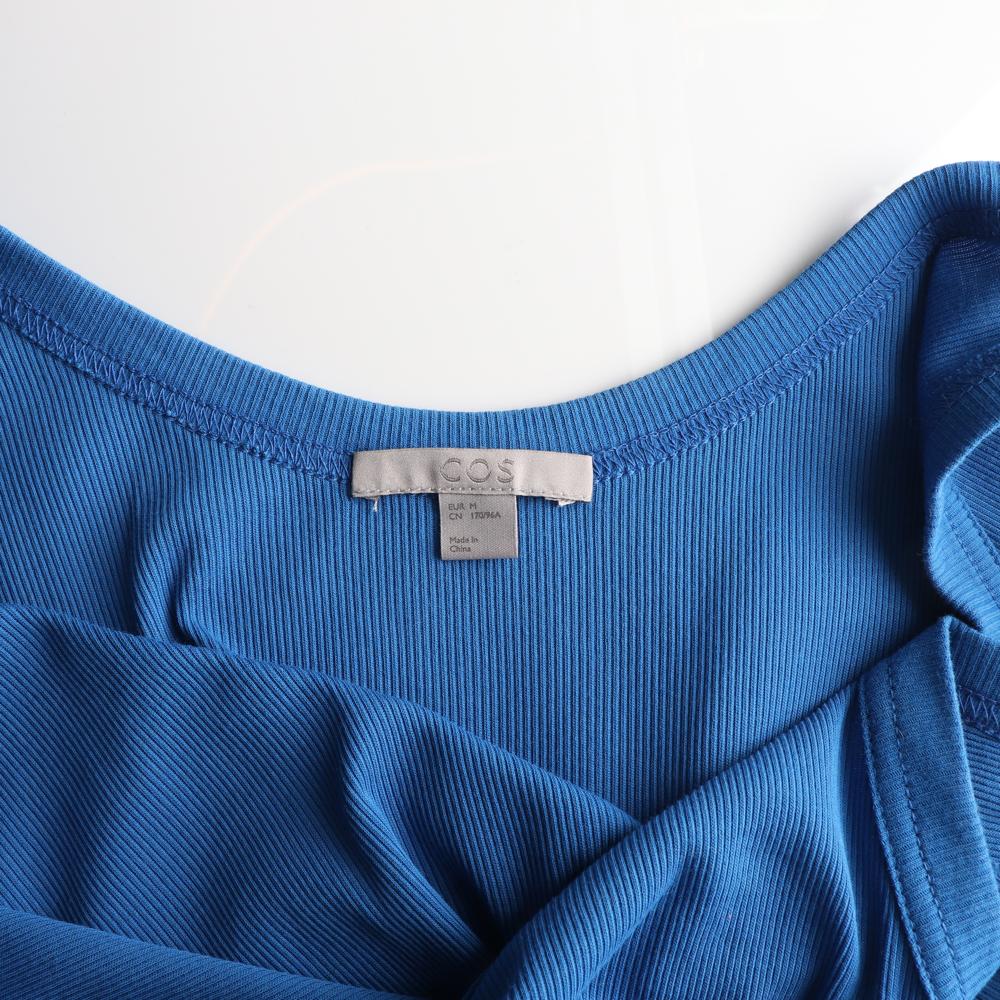 코스 블루 민소매 롱원피스 이미지 5