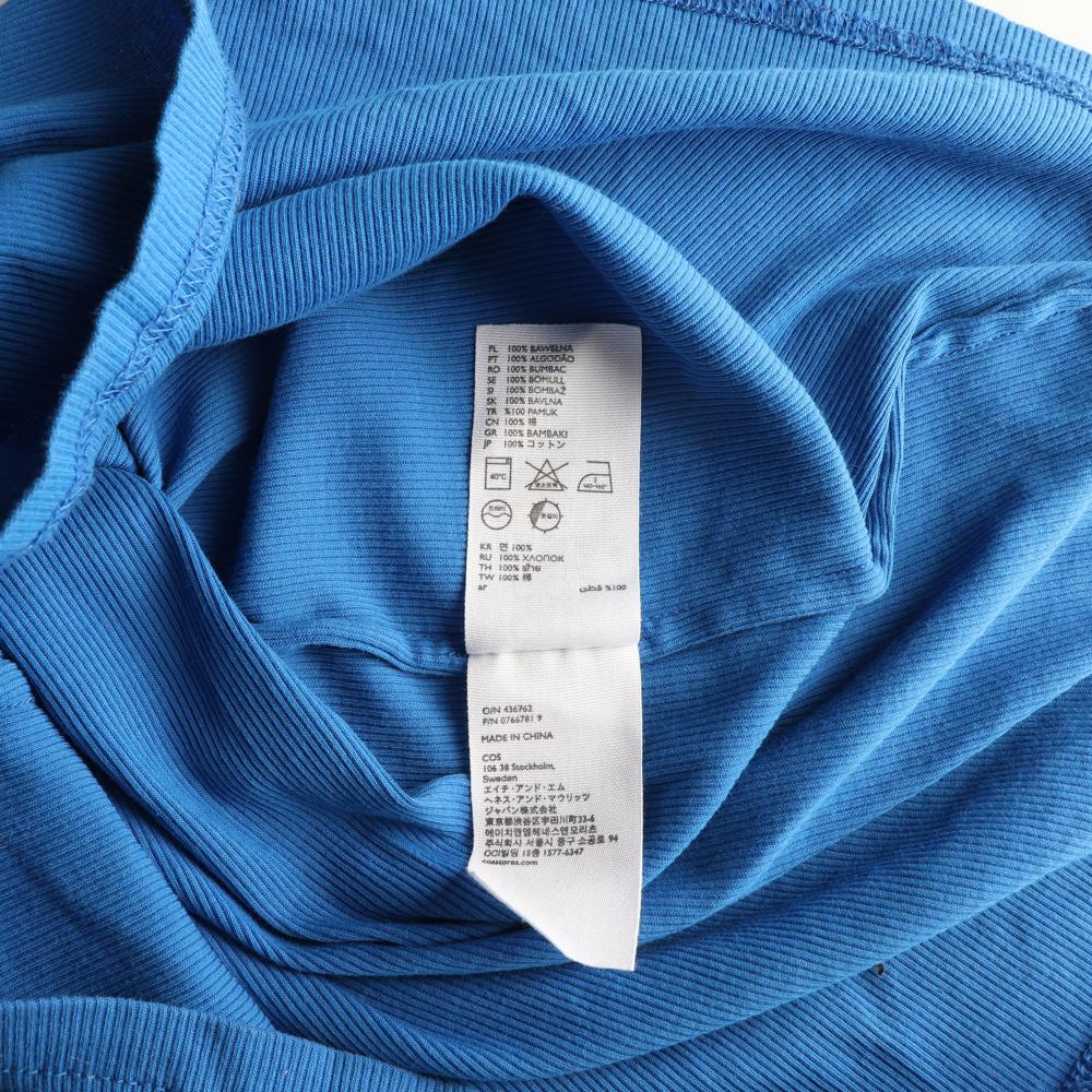 코스 블루 민소매 롱원피스 이미지 6