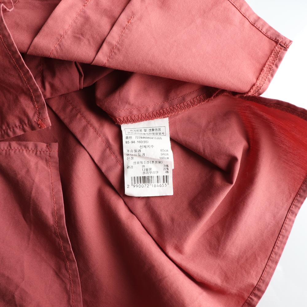 지컷 브릭 리본 타이 발레코어 긴팔 라운드 블라우스 이미지 6