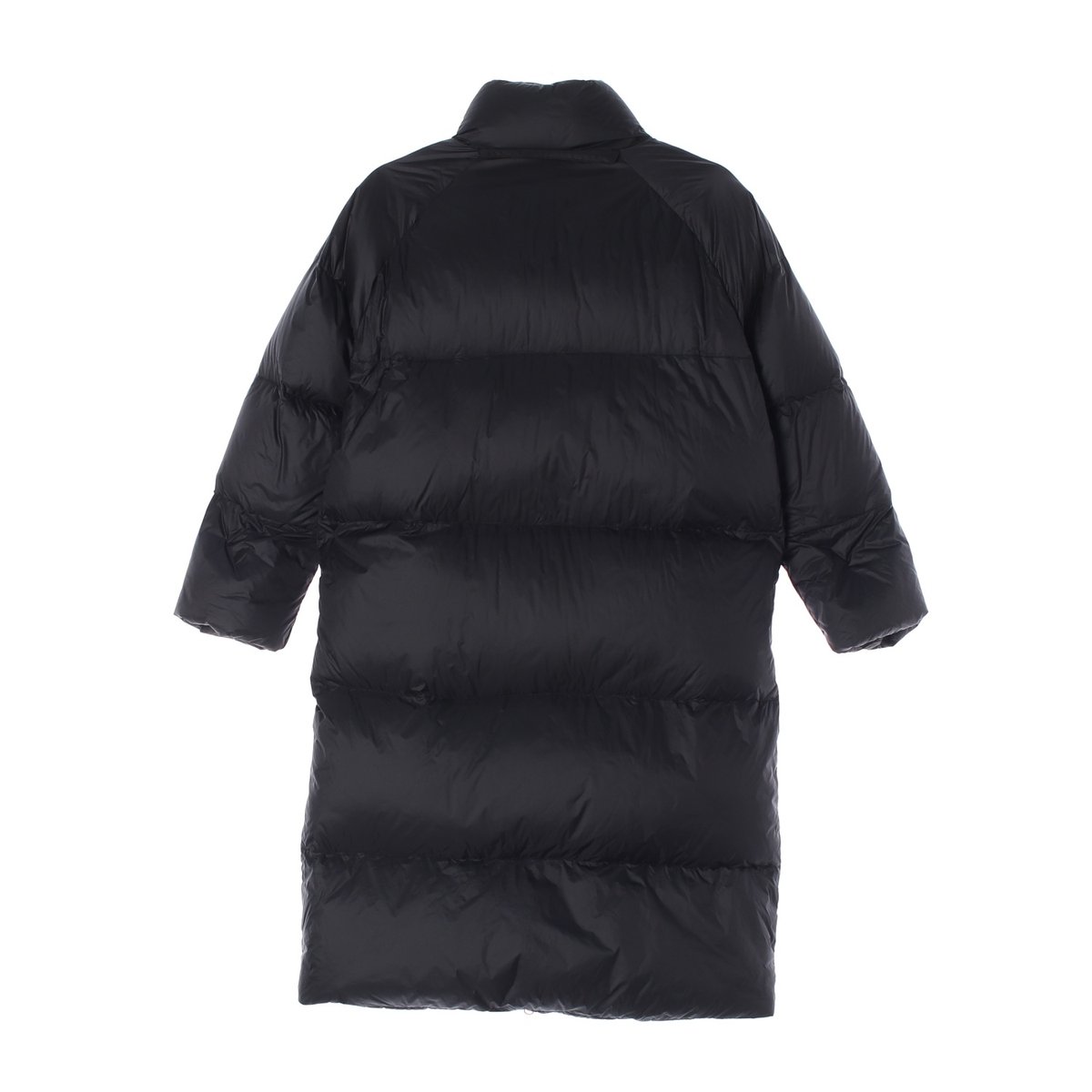 리복 구스다운 블랙 롱패딩 파카 이미지 5