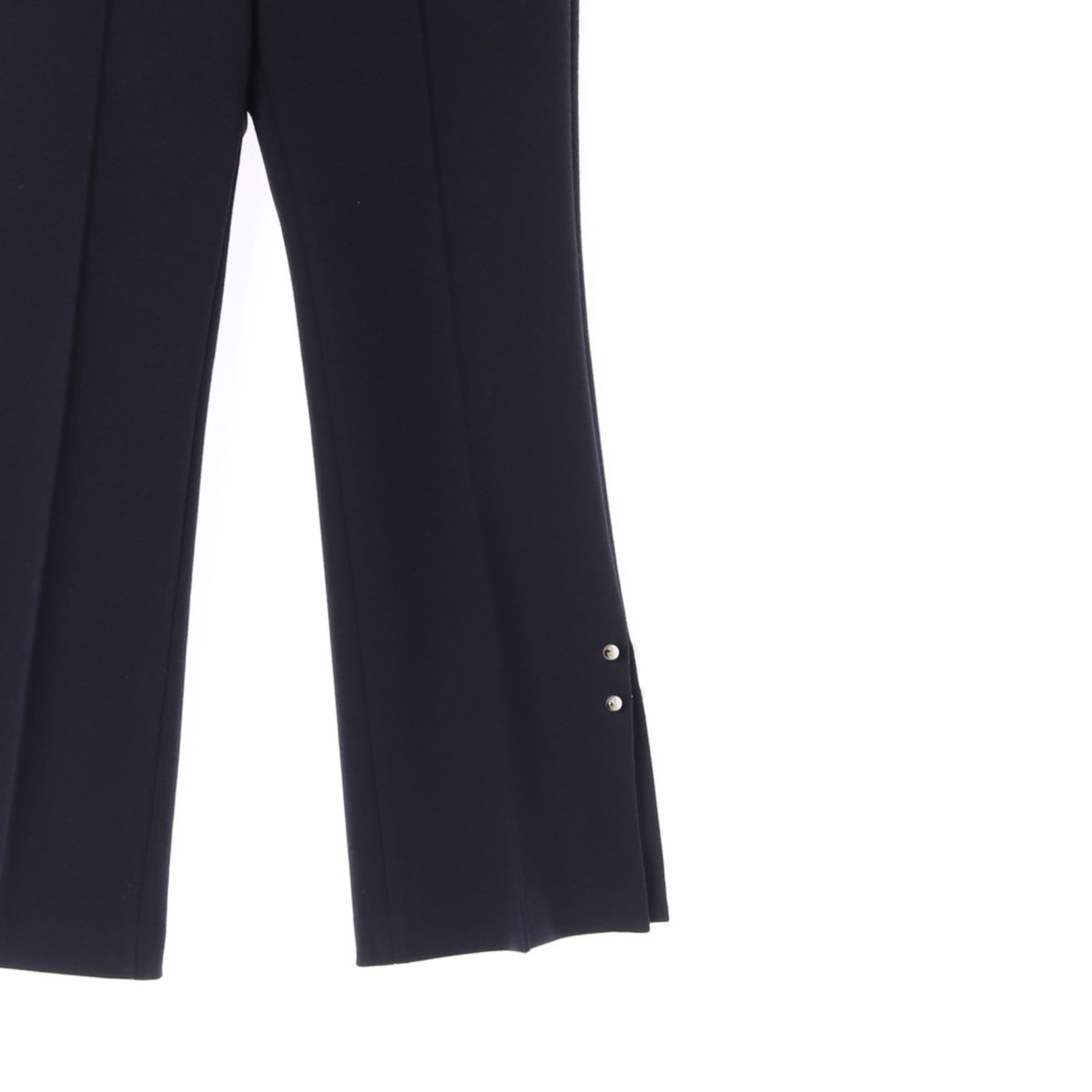 오즈세컨 피어싱 슬릿 블랙 슬랙스 이미지 3