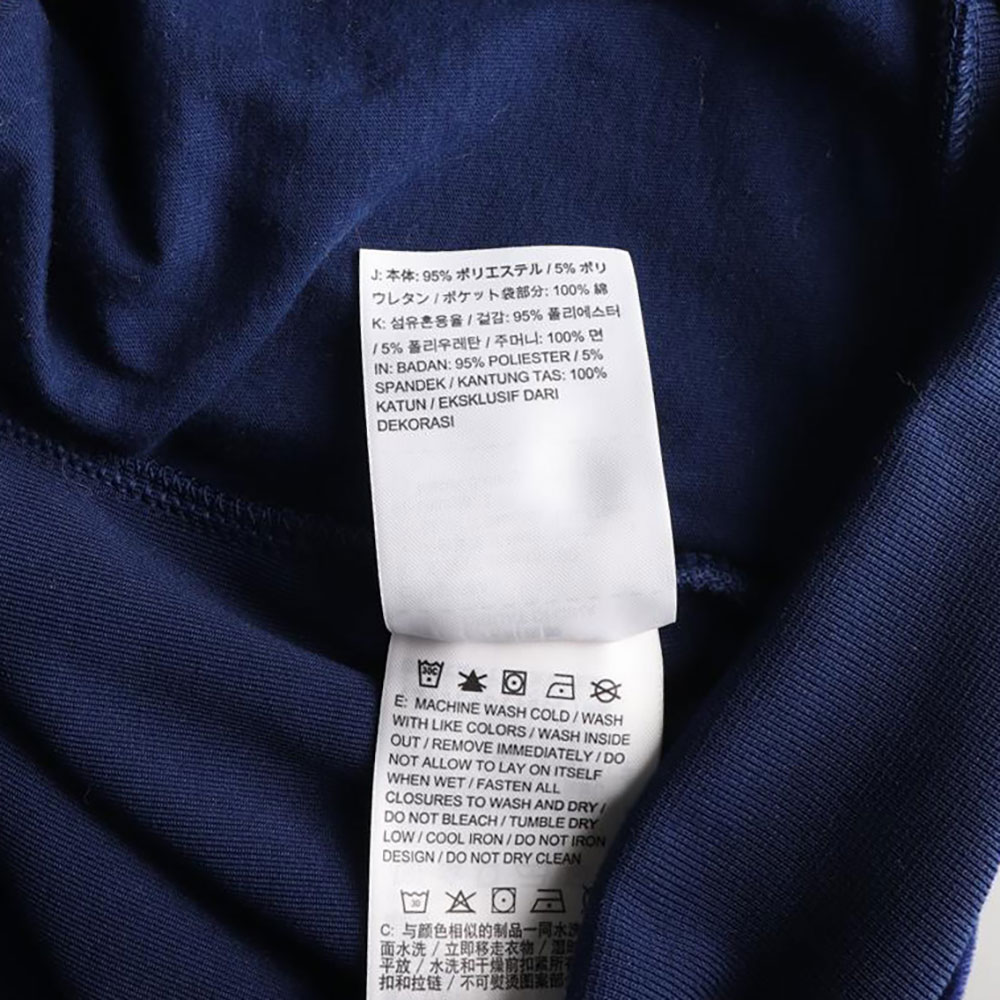 나이키 네이비 벨벳 크롭 집업재킷 이미지 6