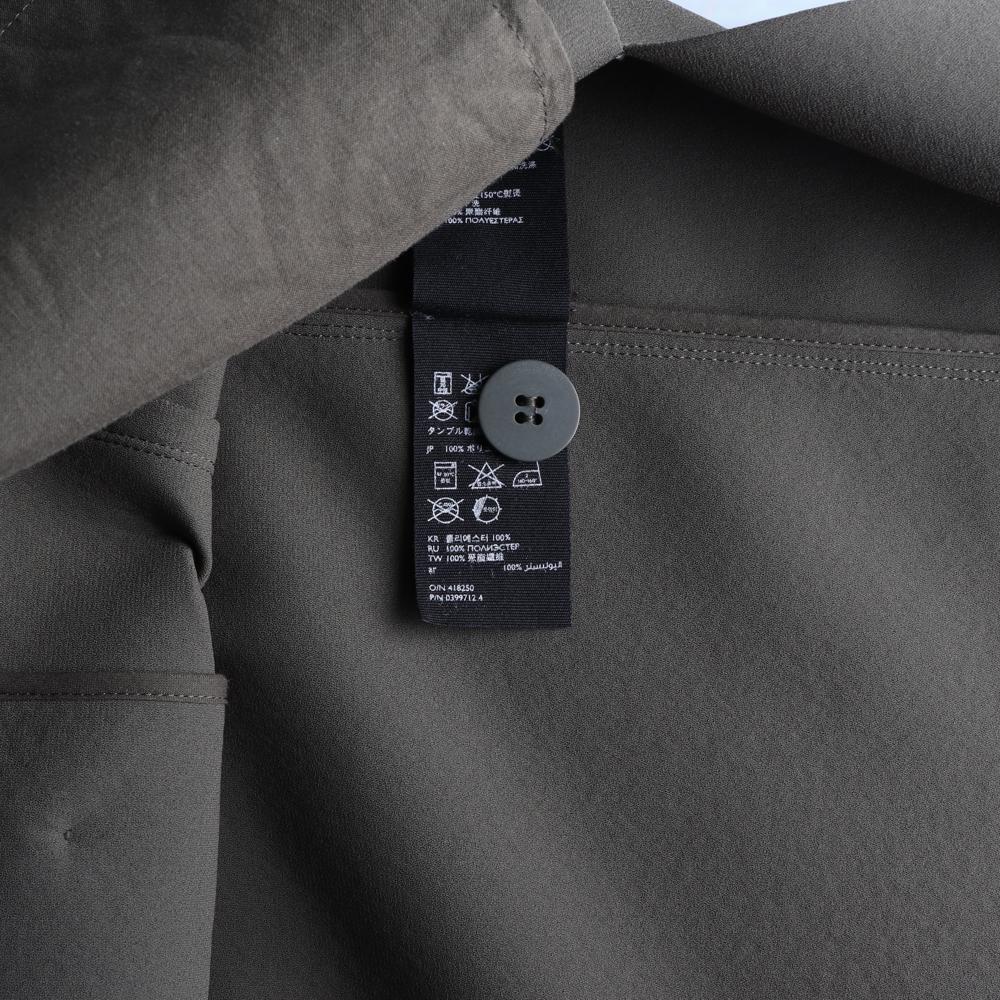 코스 카키 테일러드 조끼 재킷 롱 베스트 이미지 6