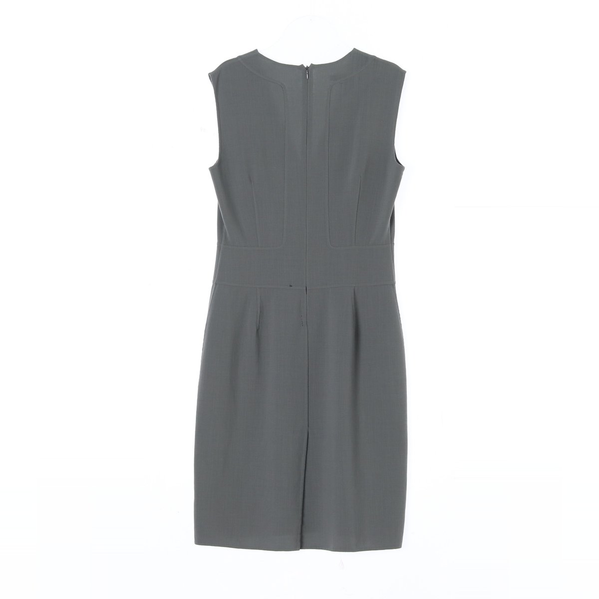 DKNY디케이엔와이 울98% 브이넥 민소매 드레스 이미지 4