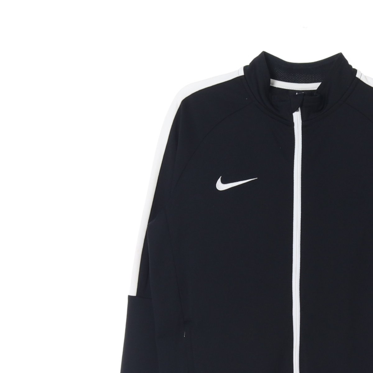 나이키 드라이핏 블랙화이트 트랙탑 집업재킷 이미지 2