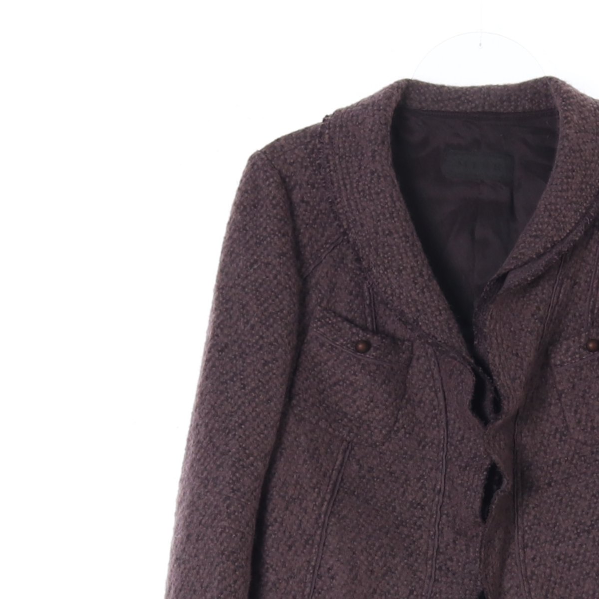 마인 울 가디건 숏재킷 이미지 2