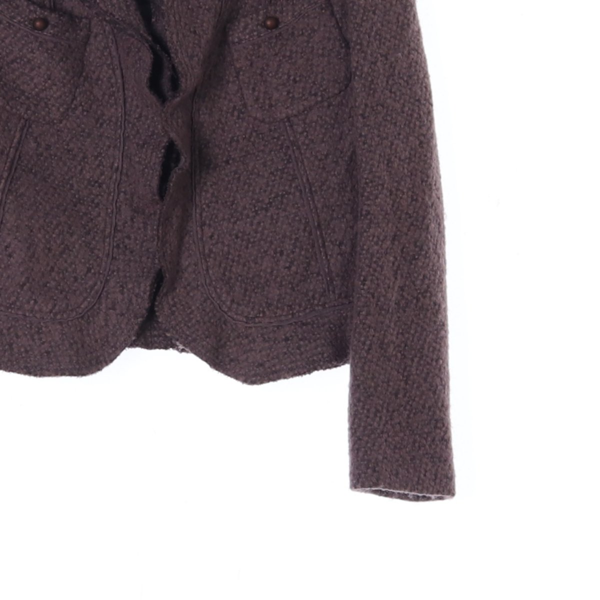 마인 울 가디건 숏재킷 이미지 3